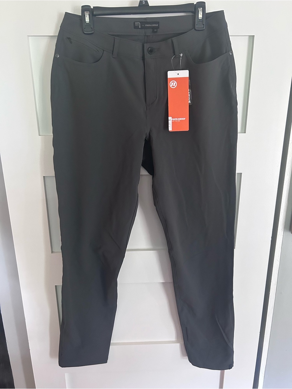 NEW Dress Gray Performance Stretch Pants with Tag Womens 12